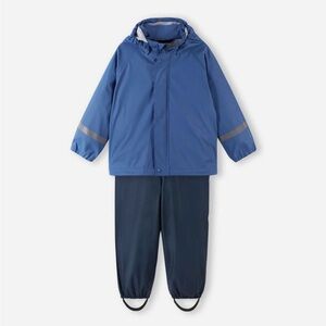 Kids Blue Two-Piece Rain Set